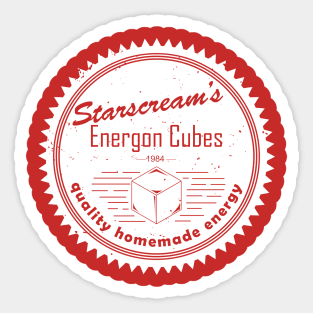 Starscream's Energon (White) Sticker